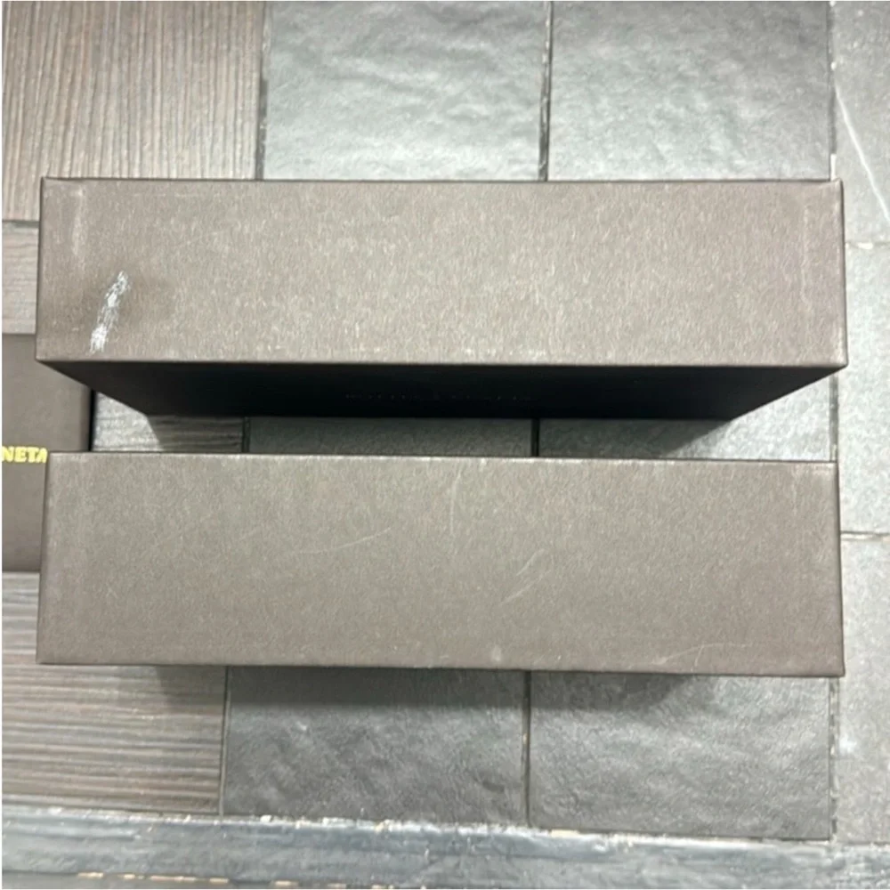 Authentic Bottega Veneta luxury designer storage box with authenticity papers